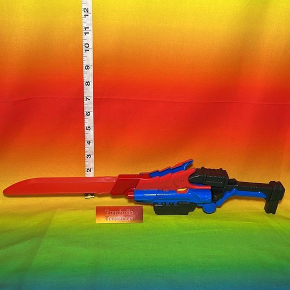 Power Rangers Dino Charge Limited Edition Blue Deluxe Saber Sword - Picture 1 of 7